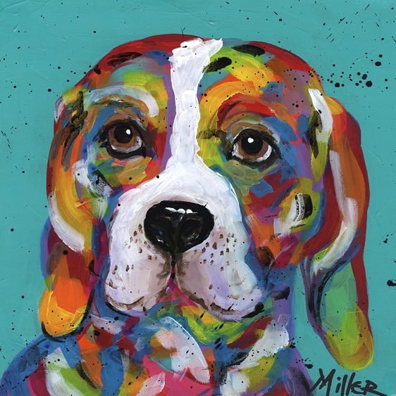 Barney Beagle Dog Animals Paint By Numbers Numeral Paint Kit