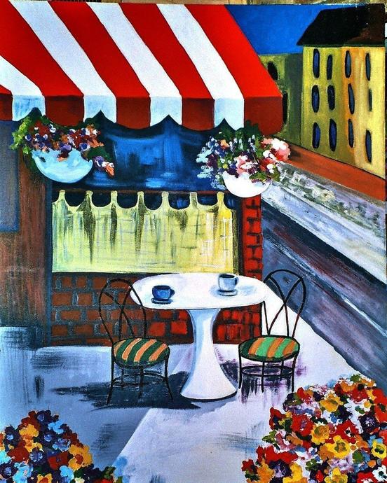 Coffee Shop Paint By Numbers Numeral Paint Kit