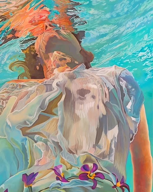 woman-underwater-paint-by-numbers-numeral-paint-kit