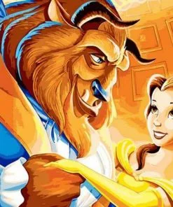 Beauty And The Beast Paint By Numbers