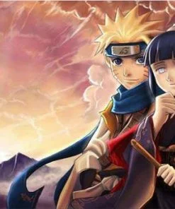 Naruto And Hinata Paint By Numbers