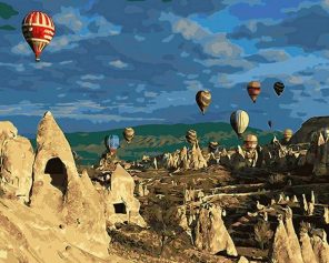 Cappadocia Air Balloons Paint By Numbers