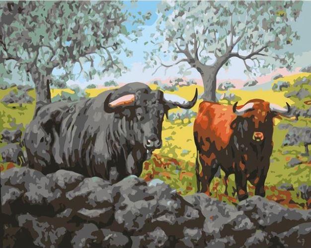Ox Bull - Animals Paint By Number - Numeral Paint