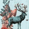 Deer In Mushroom Forest Paint By Numbers
