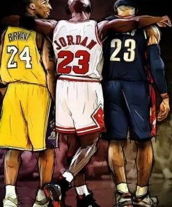 The Basketball Legends Paint By Numbers