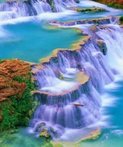 Nature Waterfall Paint By Numbers