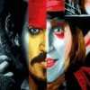 Johnny Depp Characters Paint By Numbers