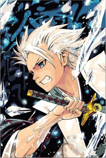 Toshiro Hitsugaya Anime - Paint By Number - Paint by numbers for adult