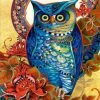 Blue Owl Paint By Numbers