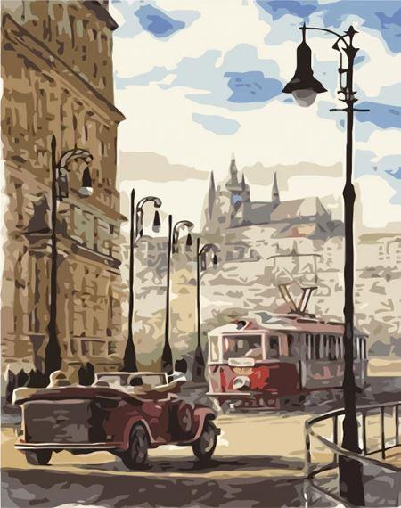 Prague Streets Paint By Numbers