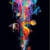 New Jellyfish Big Fish Animals Paint By Numbers