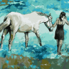 Horse And Girl Paint By Numbers