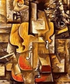 Pablo Picasso Violin and Grapes Paint By Numbers