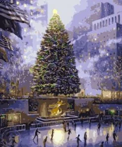 Christmas In New York Paint By Numbers