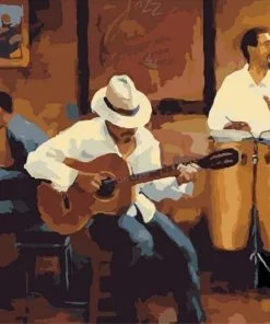Music Band People Paint By Numbers