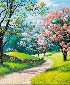Forest Path Paint By Numbers