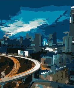 Bangkok City Paint By Numbers