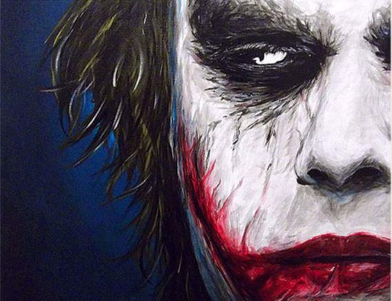 Joker Face People Paint By Number Numeral Paint