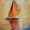 Sailing Boat Paint By Numbers