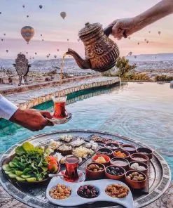 Breakfast In Cappadocia Paint By Numbers