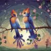 Lovely Birds Paint By Numbers
