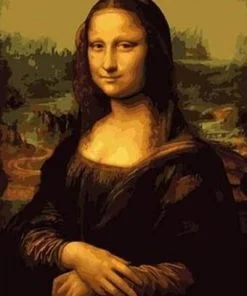 Mona Lisa Leonardo Da Vinci Paint By Numbers