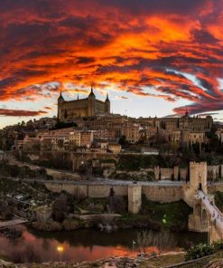 Toledo Spain Paint By Numbers