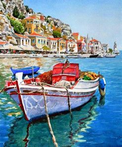 Sea Boat Paint By Numbers