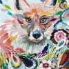 Fox Graffiti Animals Paint By Numbers