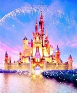 Disneyland Castle Paint By Numbers