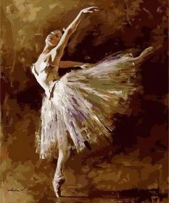 Ballerina Dancer Paint By Numbers