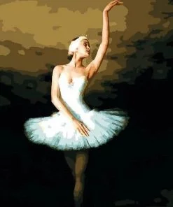 Elegant Ballerina People Paint By Numbers