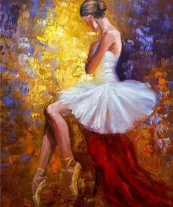 Ballerina Girl Paint By Numbers