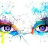 Abstract Eyes Paint By Numbers