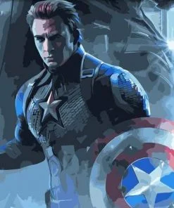 Endgame Captain America Paint By Numbers