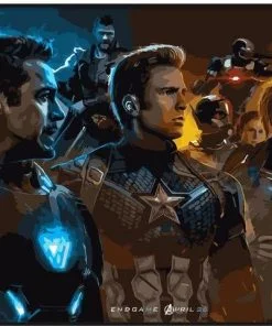 Avengers Endgame Paint By Numbers