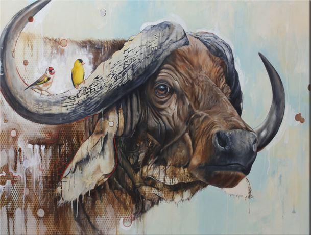 Big Buffalo - Animals Paint By Number - Numeral Paint
