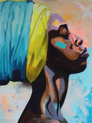 Black Woman paint by numbers