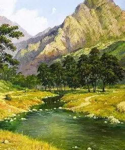 Spring Scenery Paint By Numbers