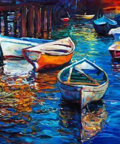 Sea Boats Paint By Numbers