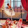Cat With Ballet Dancer Paint By Numbers