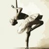 ballet dancer paint by numbers