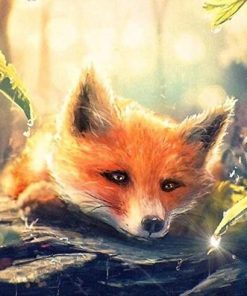 Lovely Woodland Fox Paint By Numbers