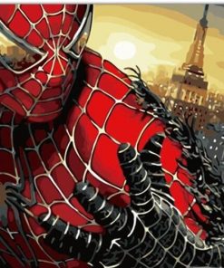 Marvel Spiderman Hero Paint By Numbers