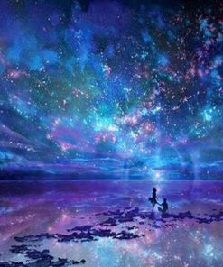 Magical Starry Sky Paint By Numbers