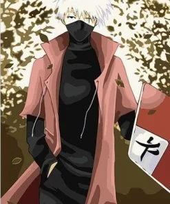 Kakashi The 6th Hokage Paint By Numbers