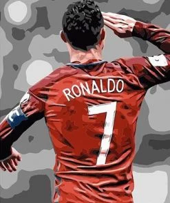 Cristiano Ronaldo Paint By Numbers
