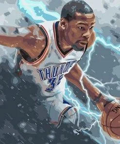 Kevin Durant Paint By Numbers