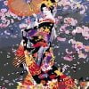 Japanese Woman Paint By Numbers