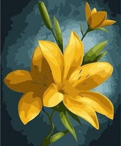 Yellow Lily Paint By Numbers